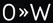 0»W